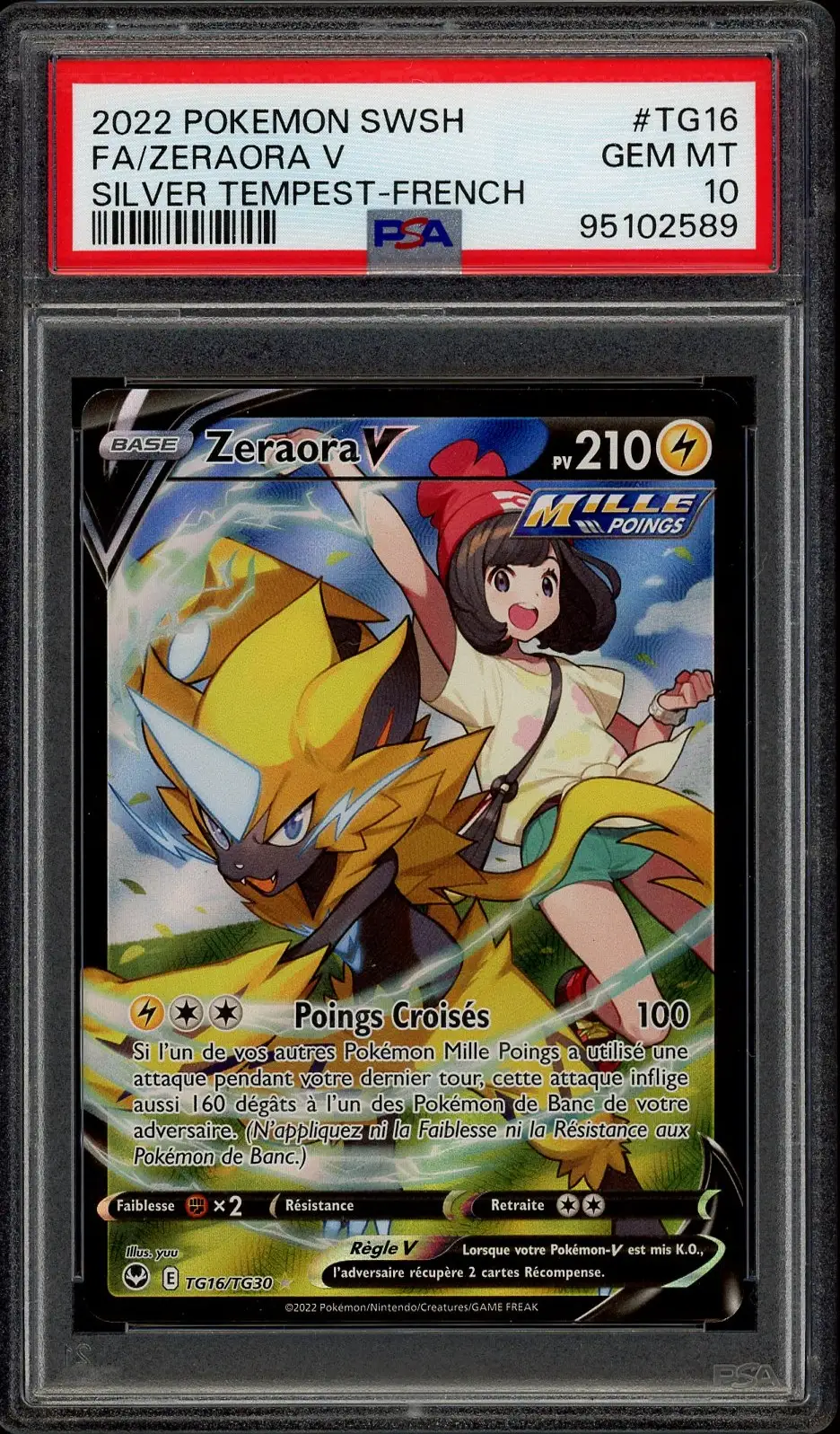 PSA 10 Zeraora V