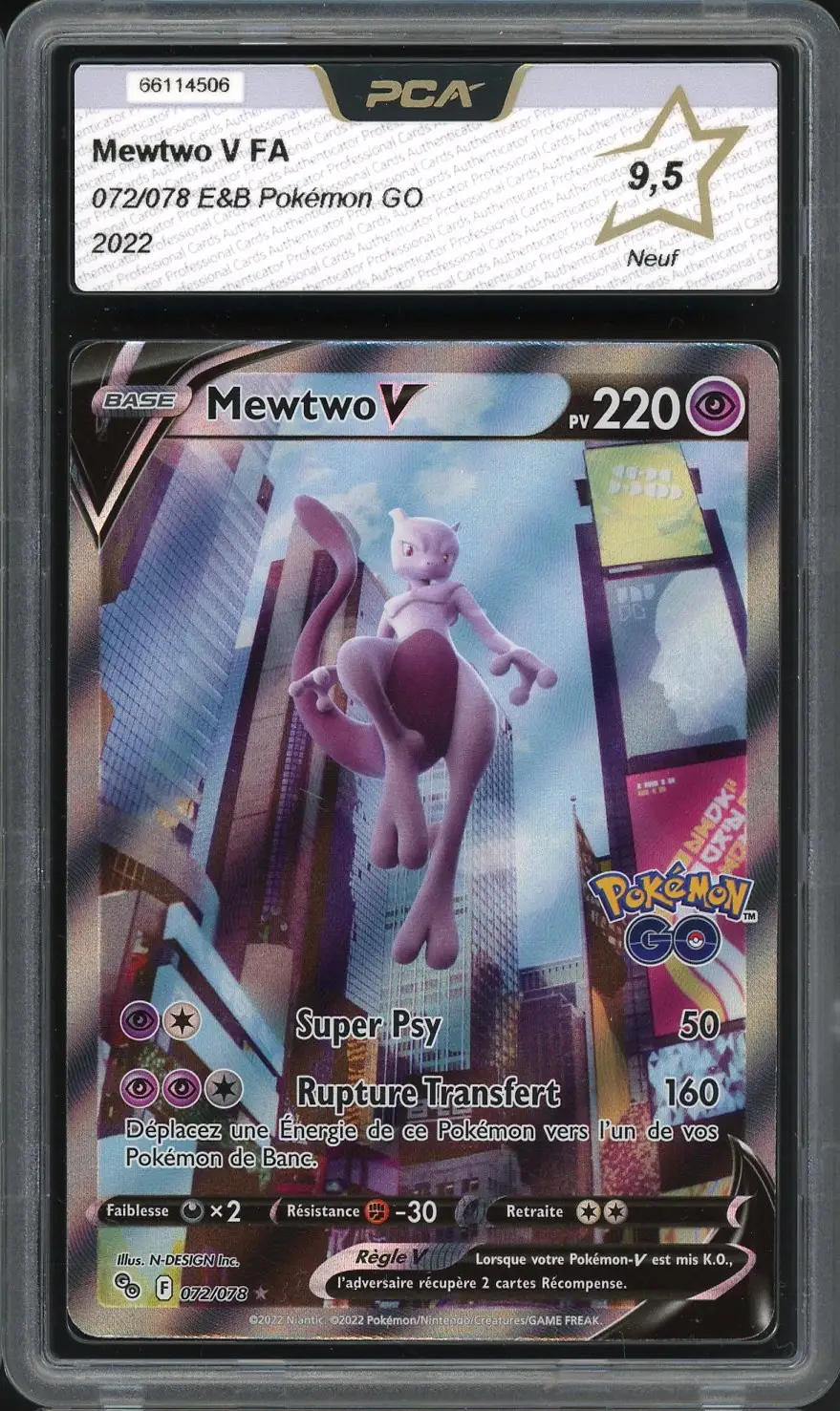 PCA 9.5 Mewtwo V
