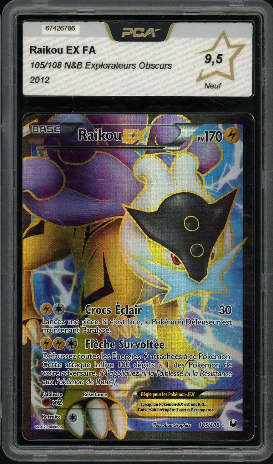 PCA 9.5 Raikou Ex