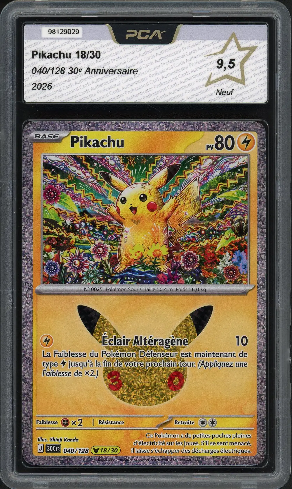 PCA 9.5 Pikachu