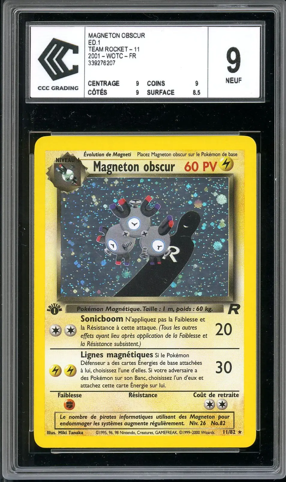 CCC 9 Magnéton Obscur Holo