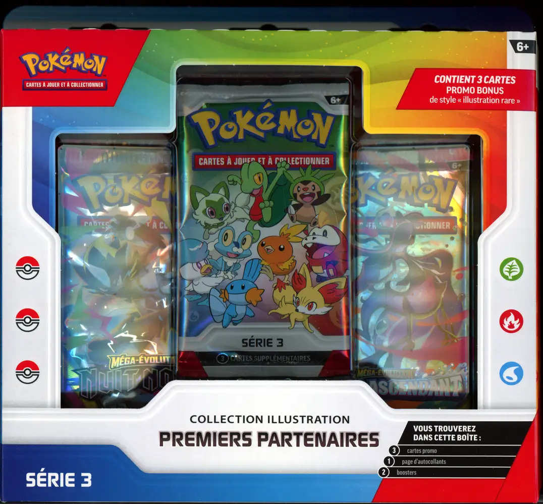 Coffret Collection Illustration Premiers Partenaires Série 3