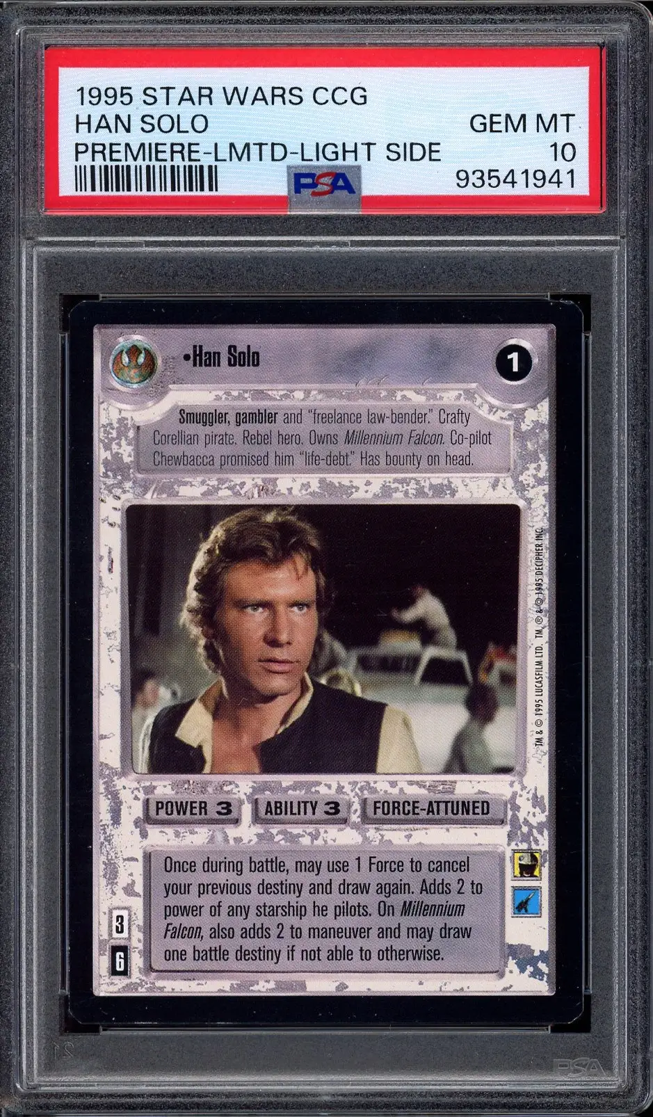PSA 10 Han Solo