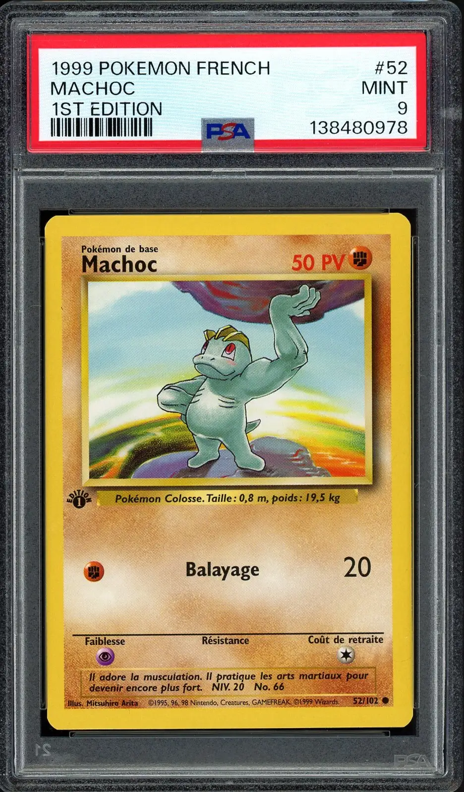 PSA 9 Machoc