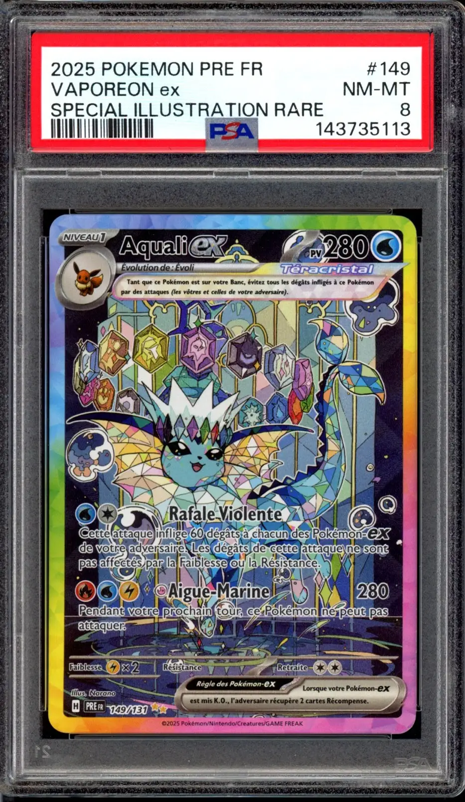 PSA 8 Aquali Ex