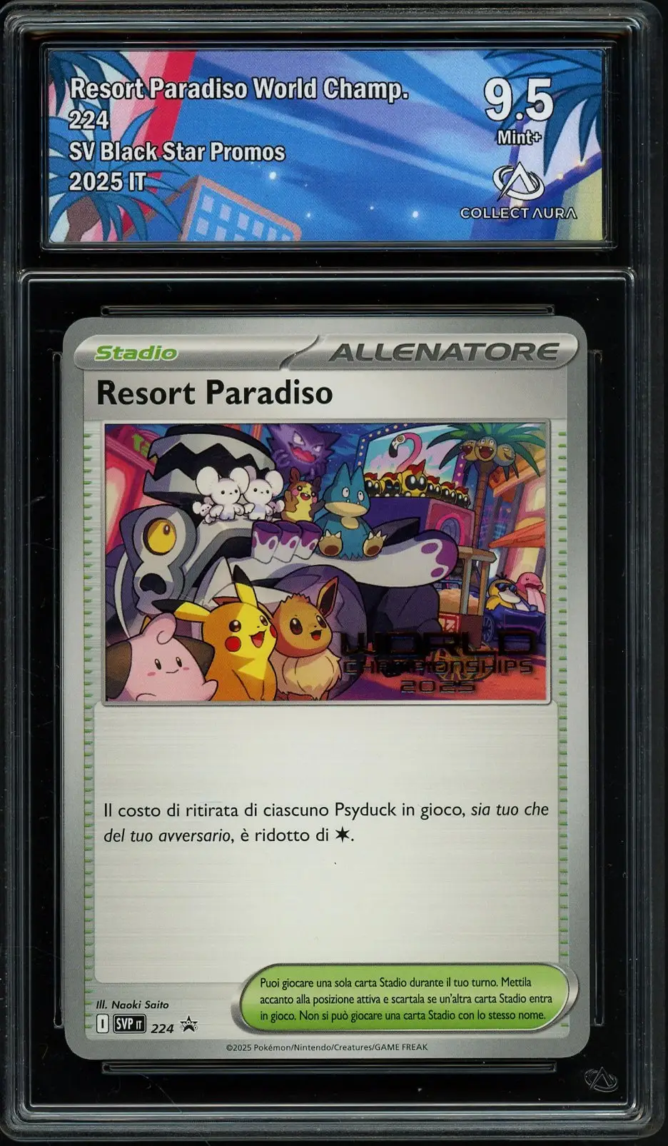 CA 9.5 Resort Paradiso Stamp