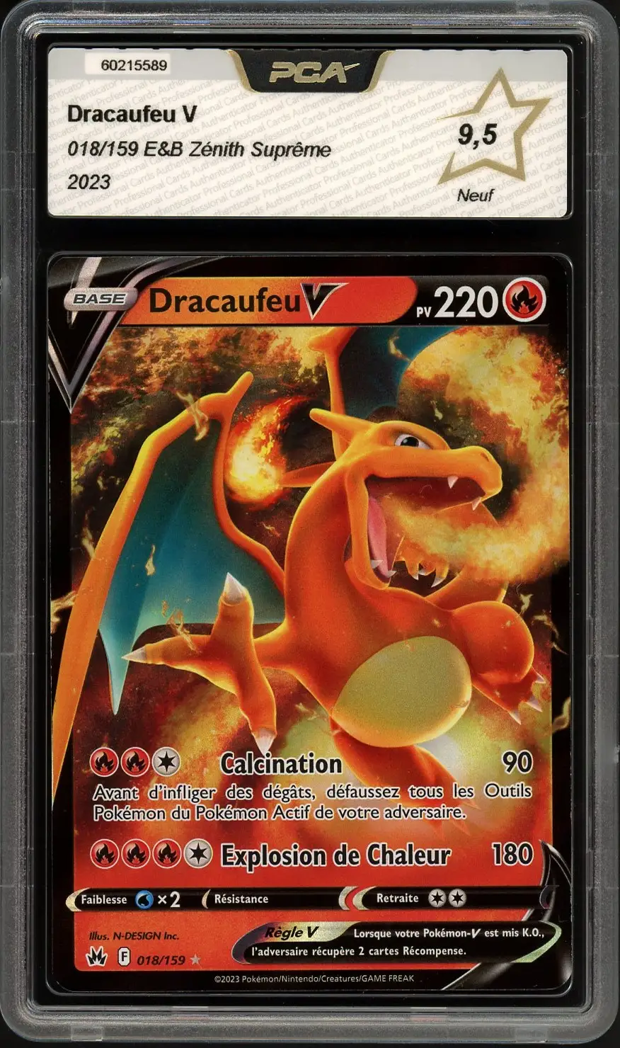 PCA 9.5 Dracaufeu V
