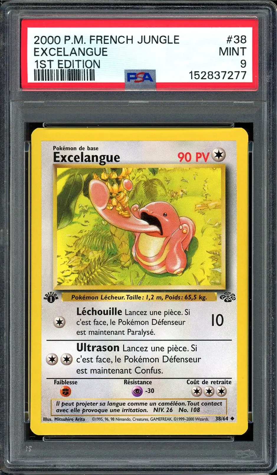 PSA 9 Excelangue