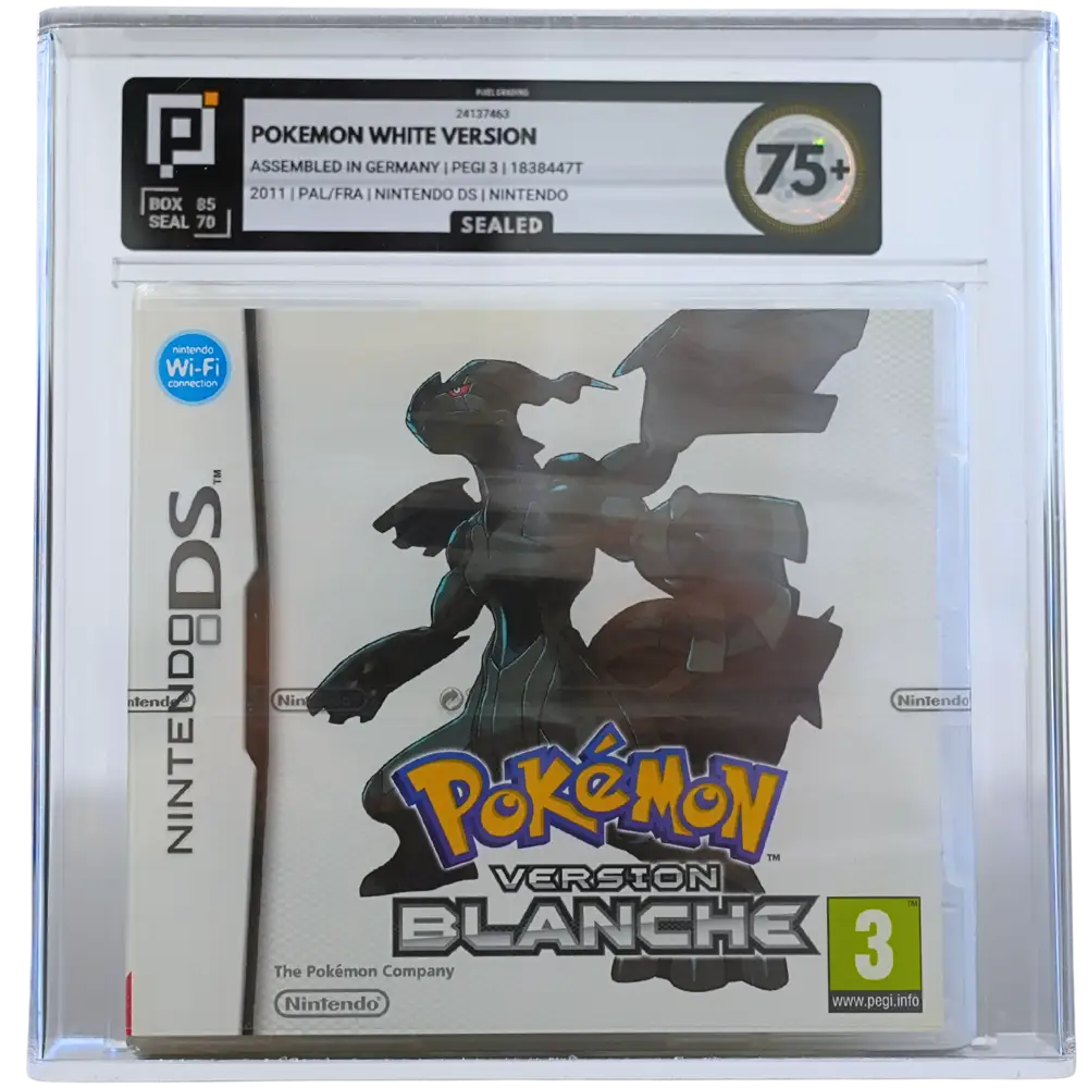 Pixel 75+ Jeu Nintendo DS Pokémon Version Blanche