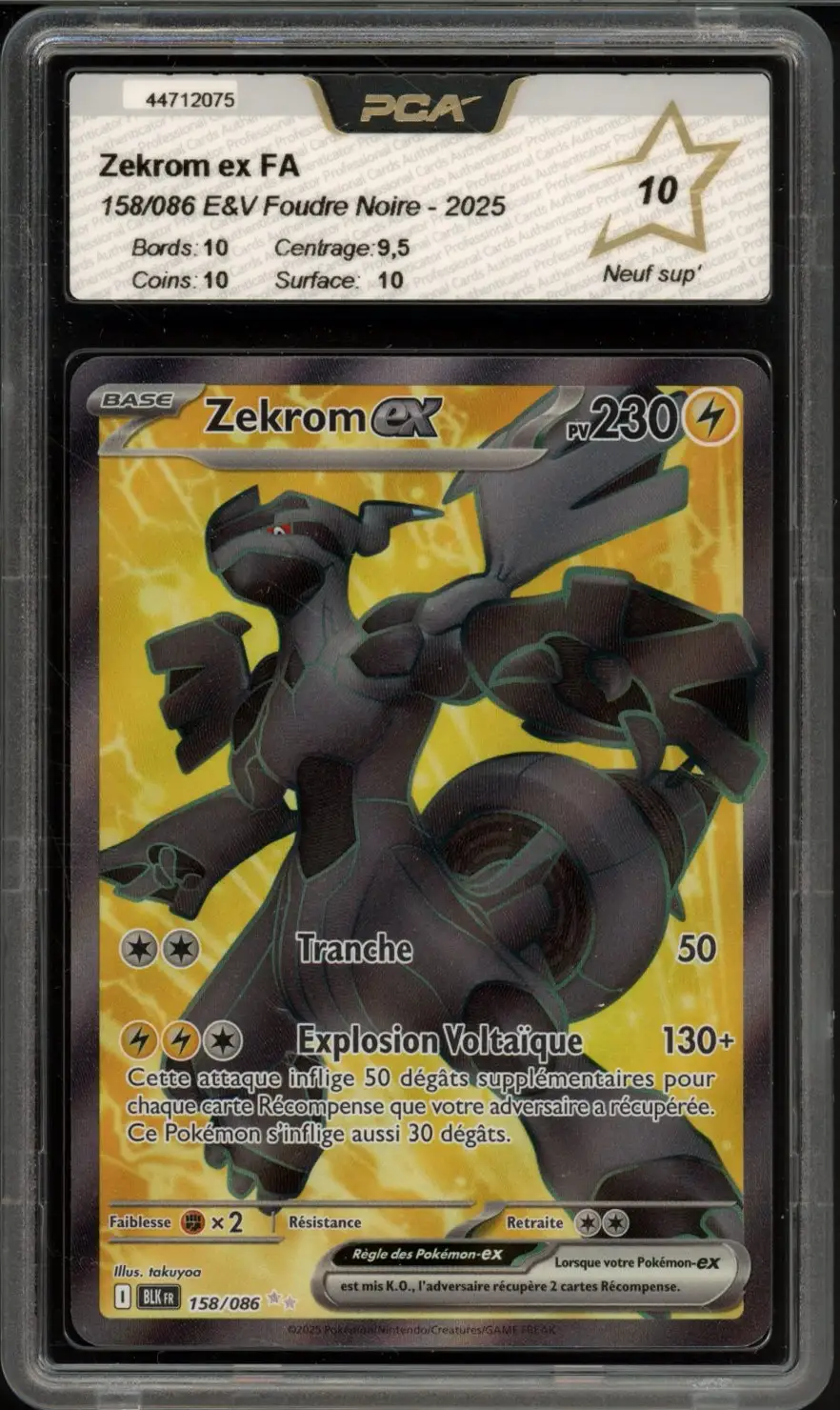 PCA 10 Zekrom Ex