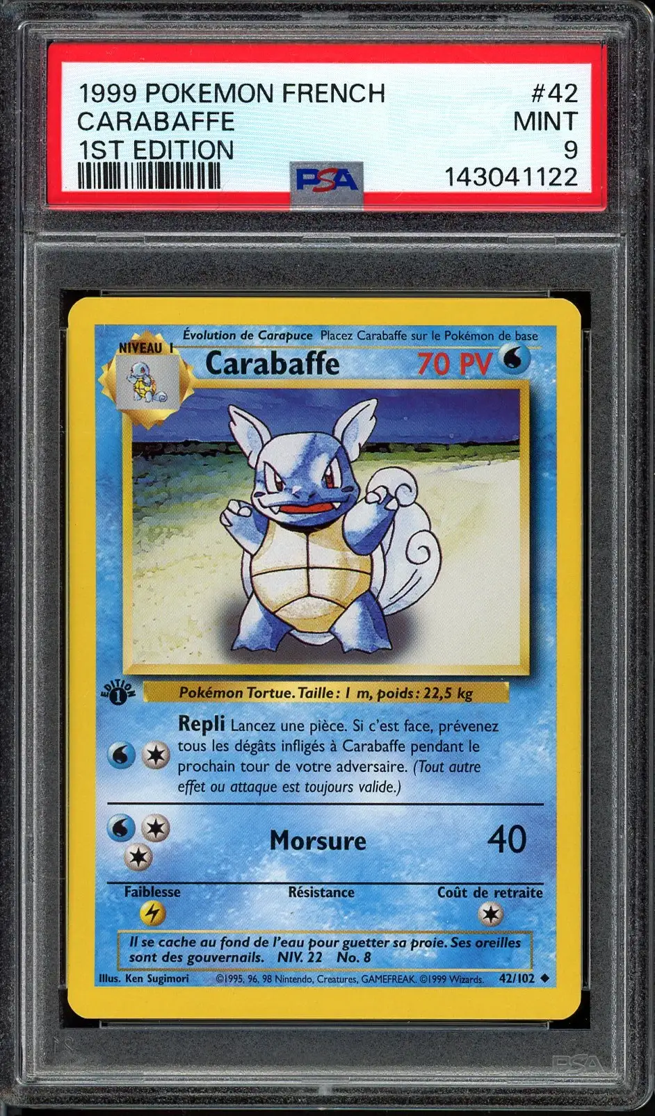 PSA 9 Carabaffe