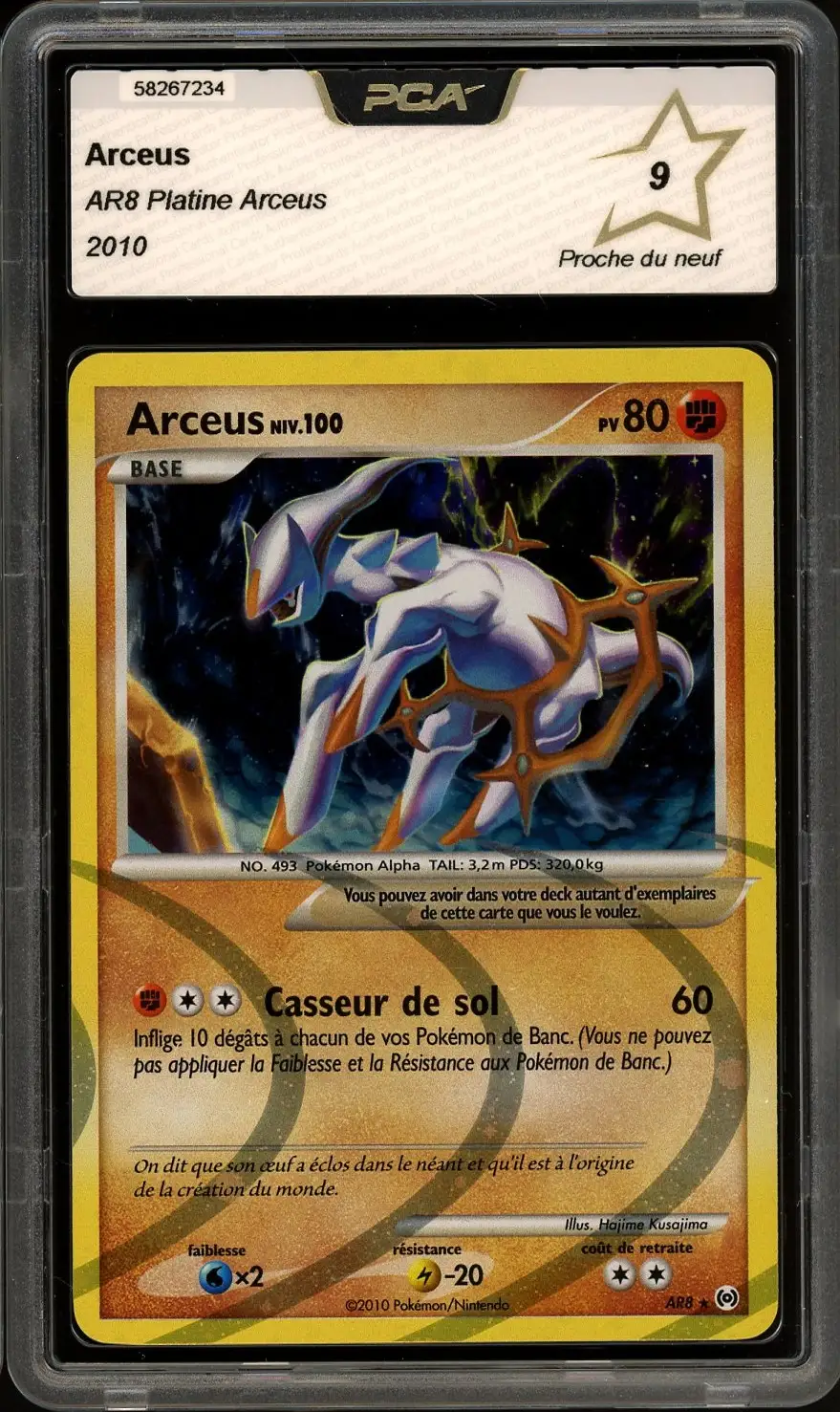 PCA 9 Arceus Holo