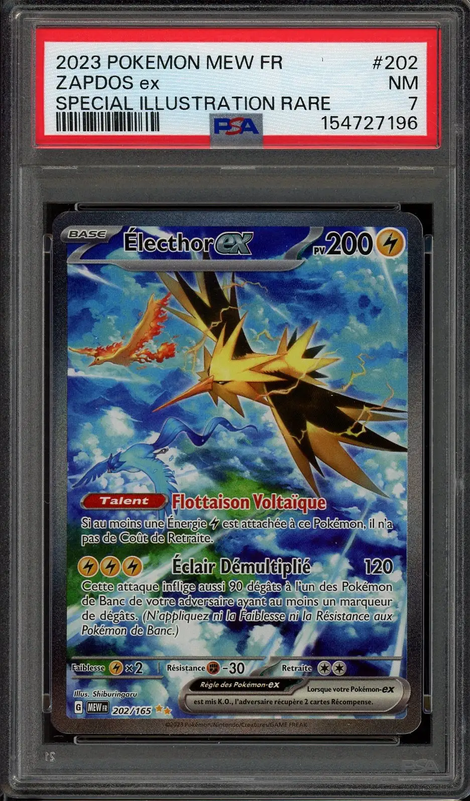 PSA 7 Electhor Ex