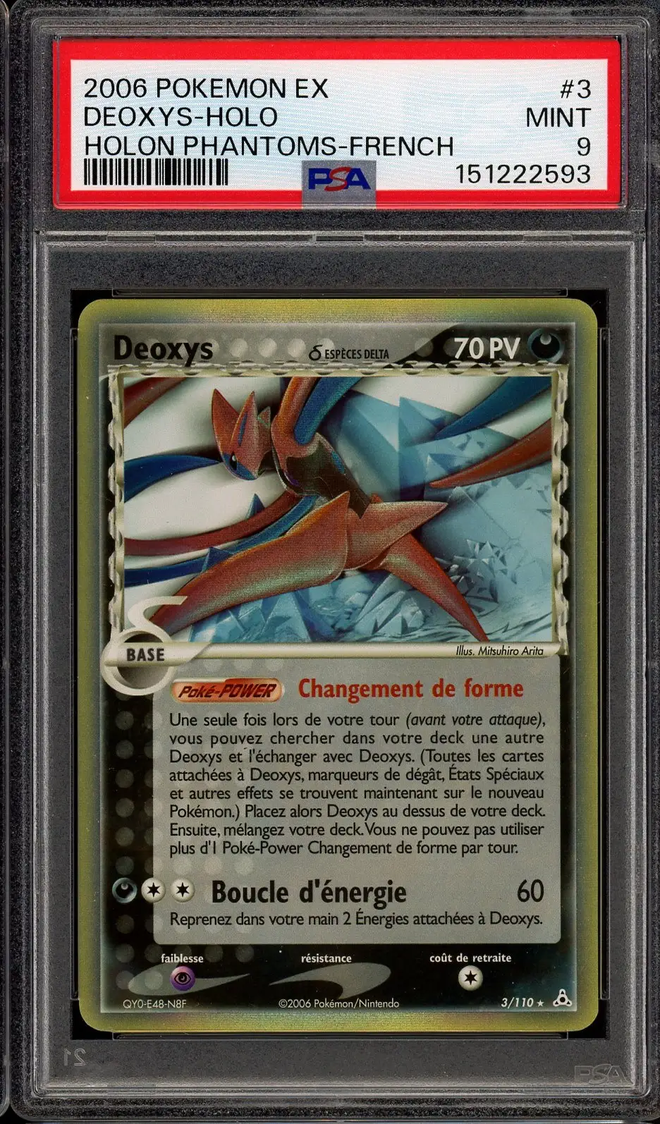 PSA 9 Deoxys Holo