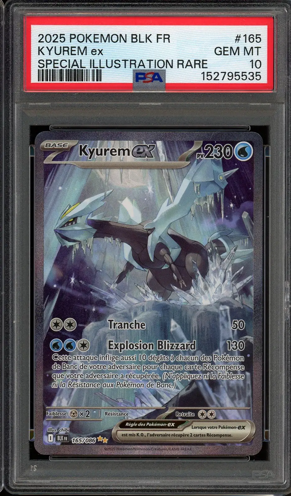 PSA 10 Kyurem Ex