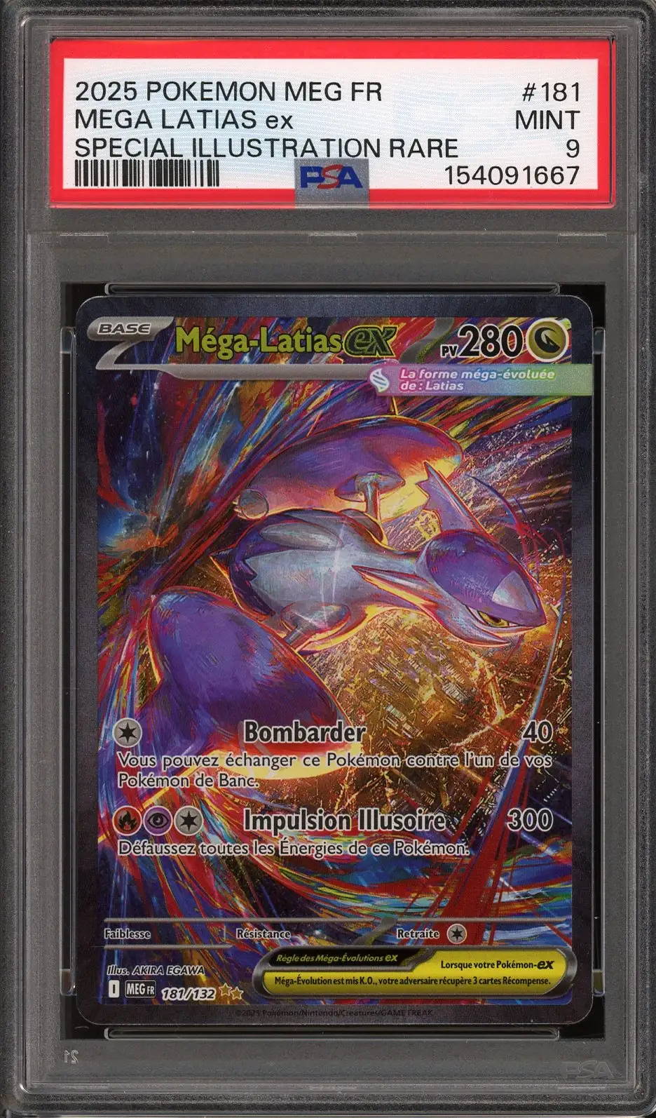 PSA 9 Méga-Latias Ex