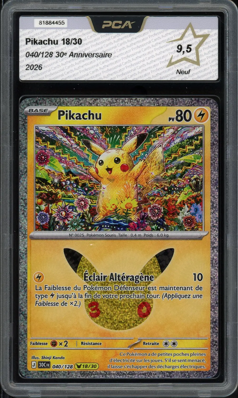 PCA 9.5 Pikachu