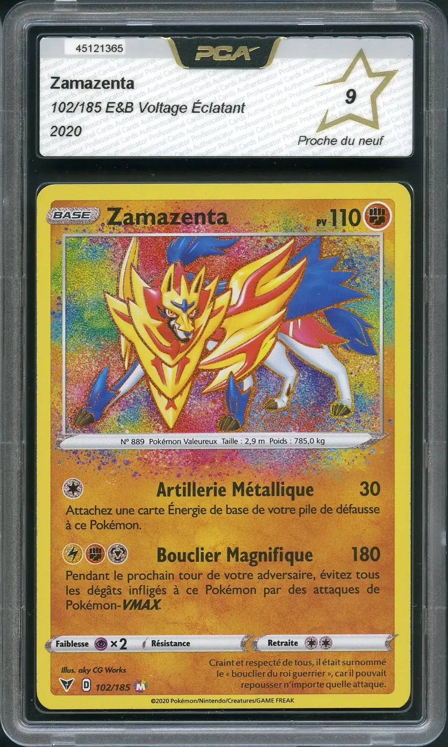 PCA 9 Zamazenta Holo