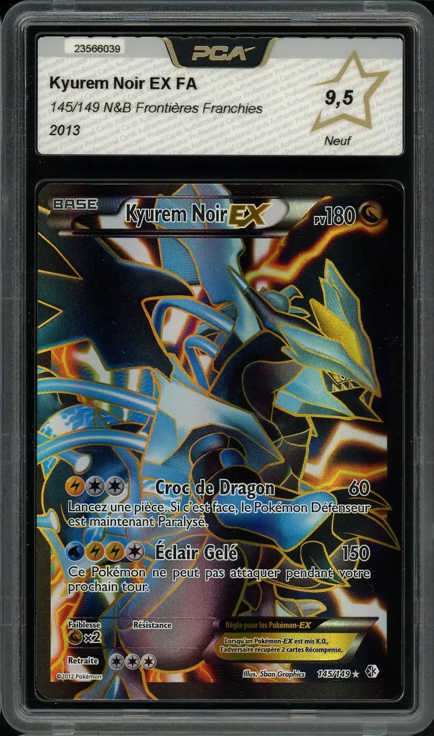 PCA 9.5 Kyurem Noir Ex