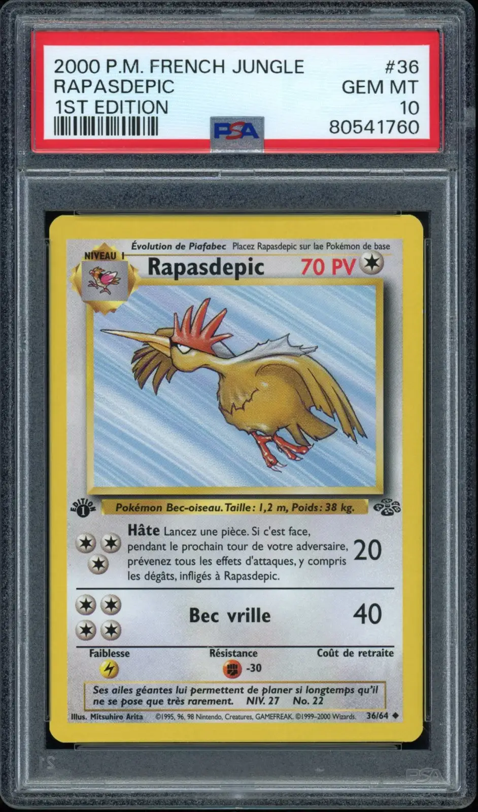PSA 10 Rapasdepic