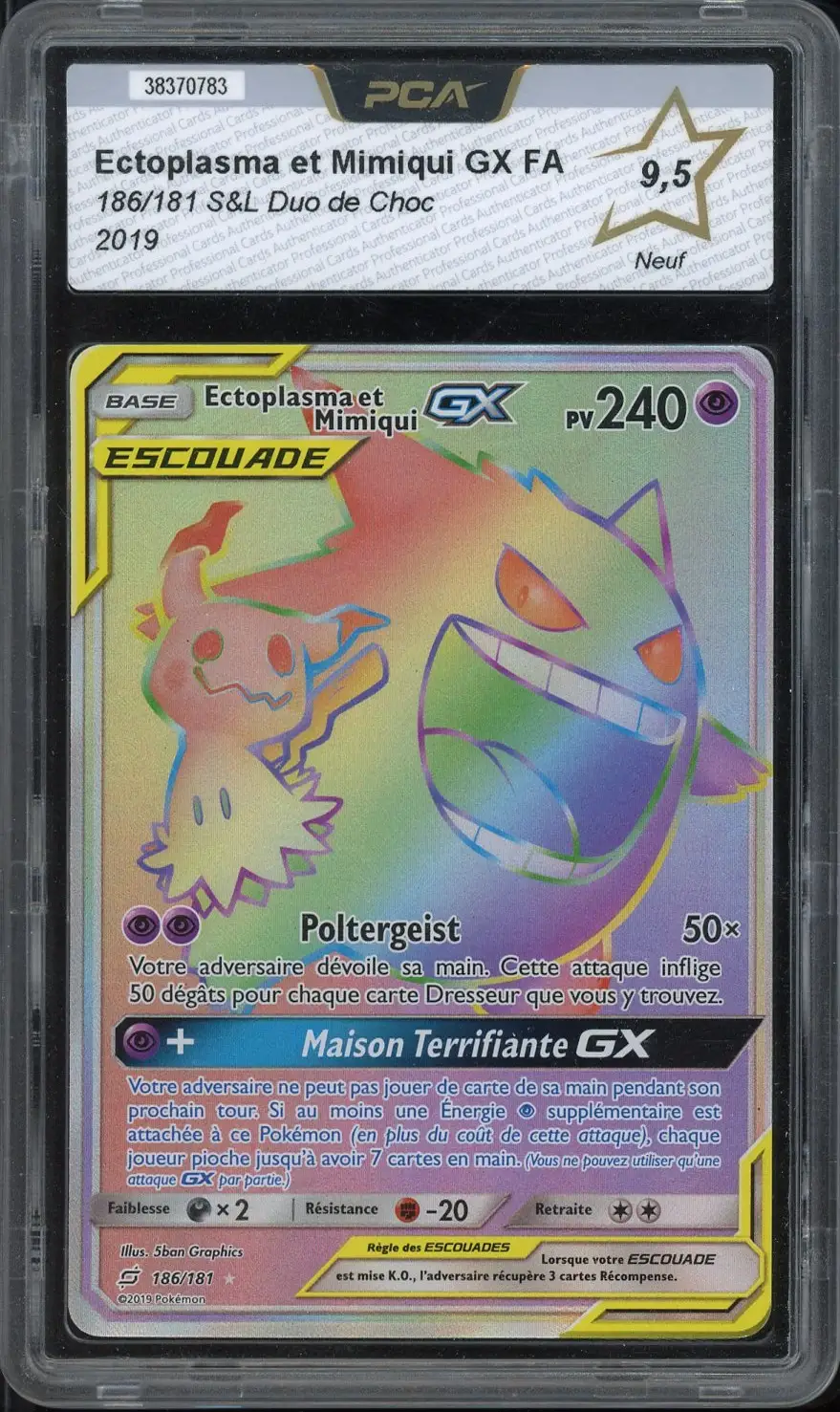 PCA 9.5 Ectoplasma et Mimiqui Gx Rainbow