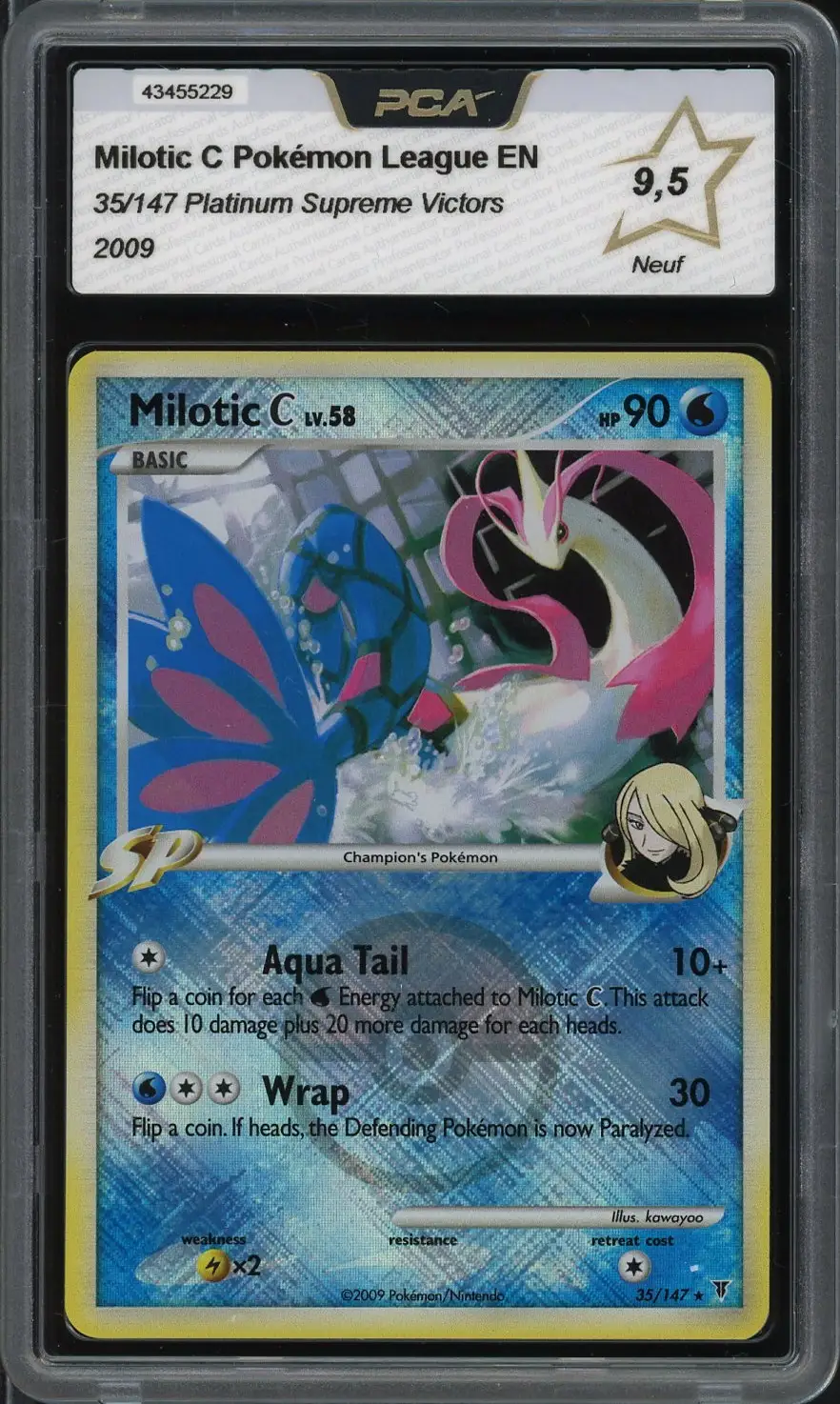 PCA 9.5 Milotic C Reverse Pokemon League