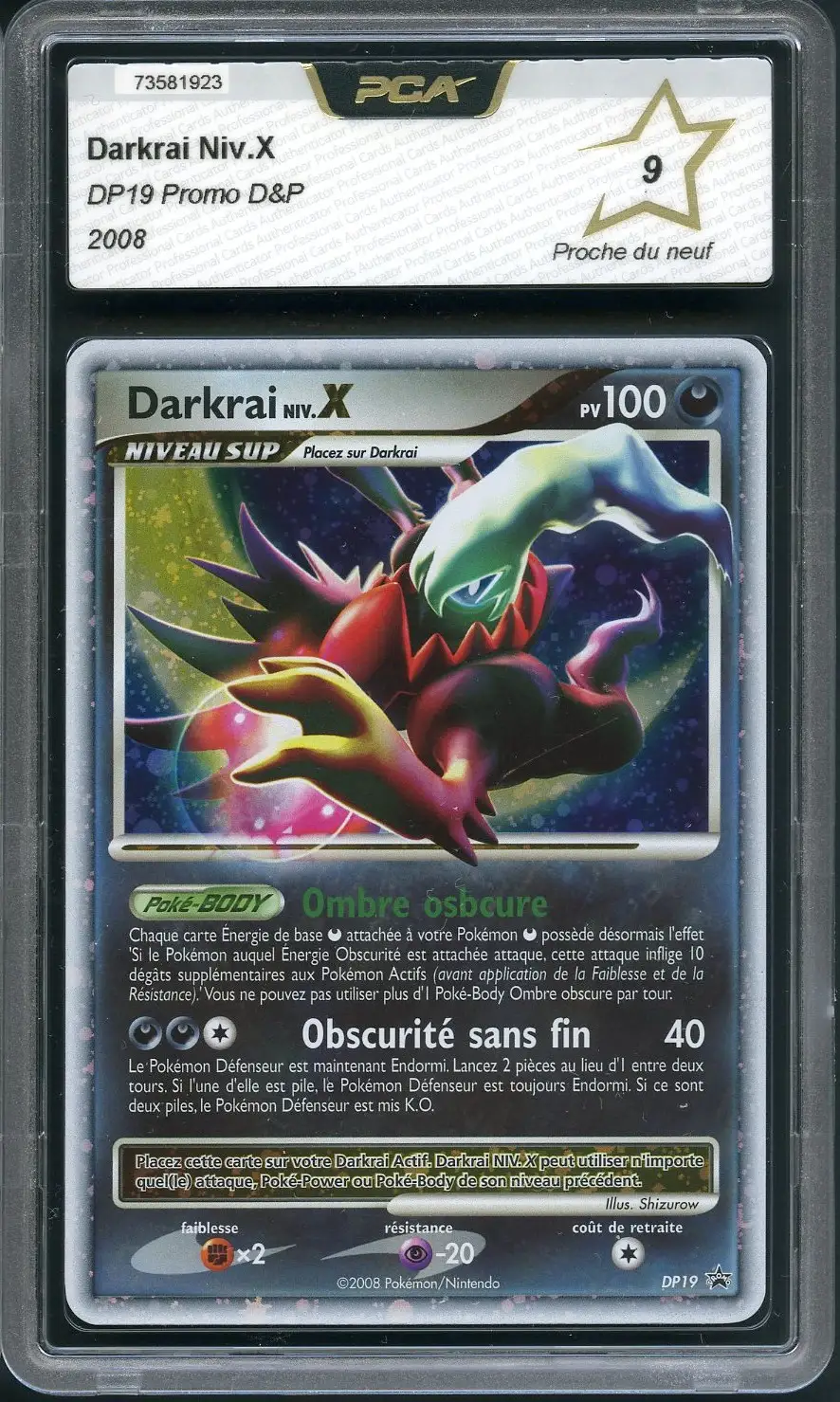 PCA 9 Darkrai Niv. X