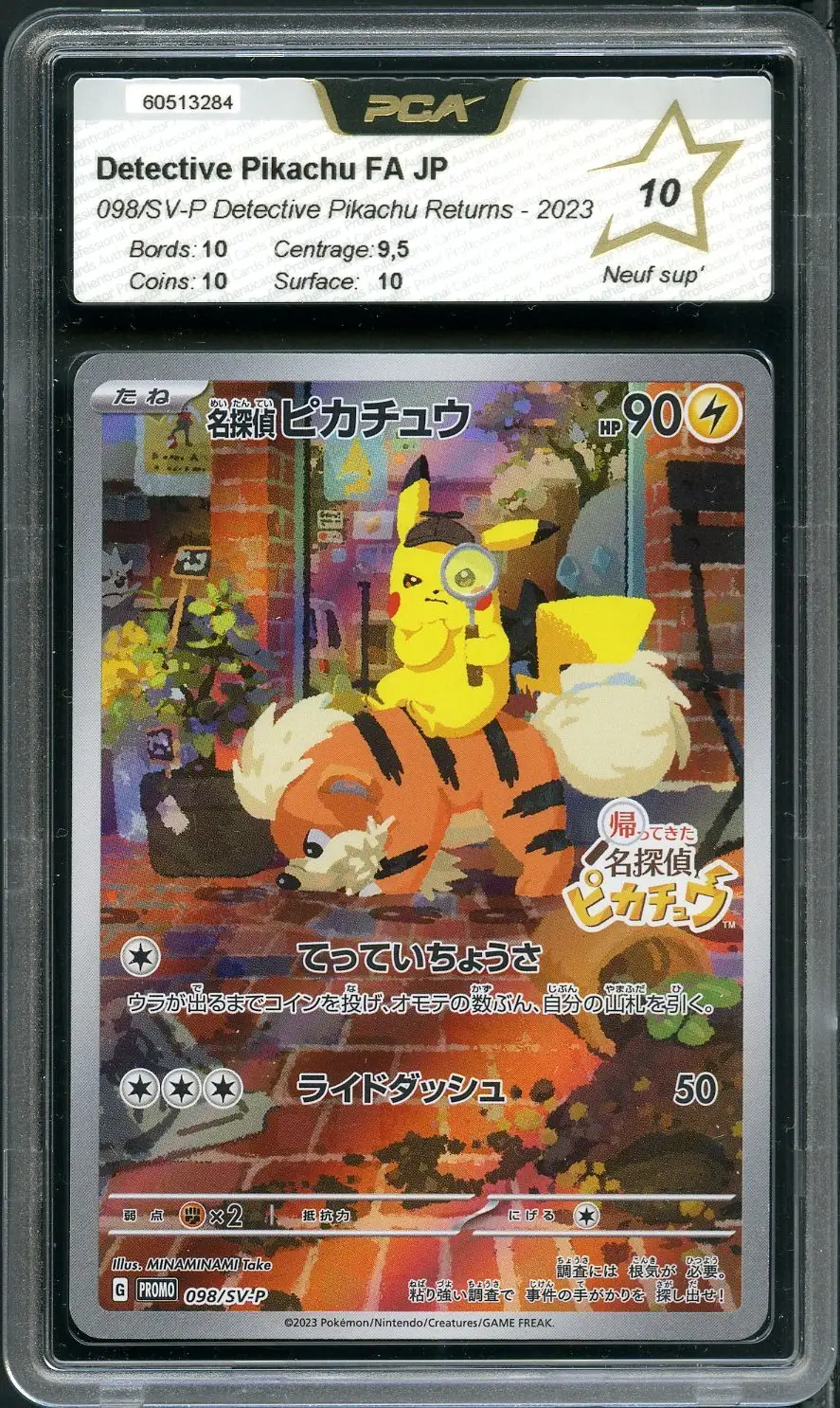 PCA 10 Detective Pikachu