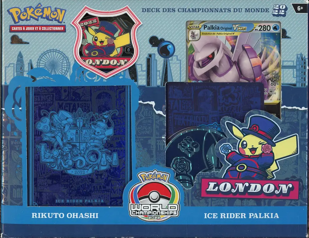 Deck des Championnats du Monde Rikuto Ohashi Ice Rider Palkia