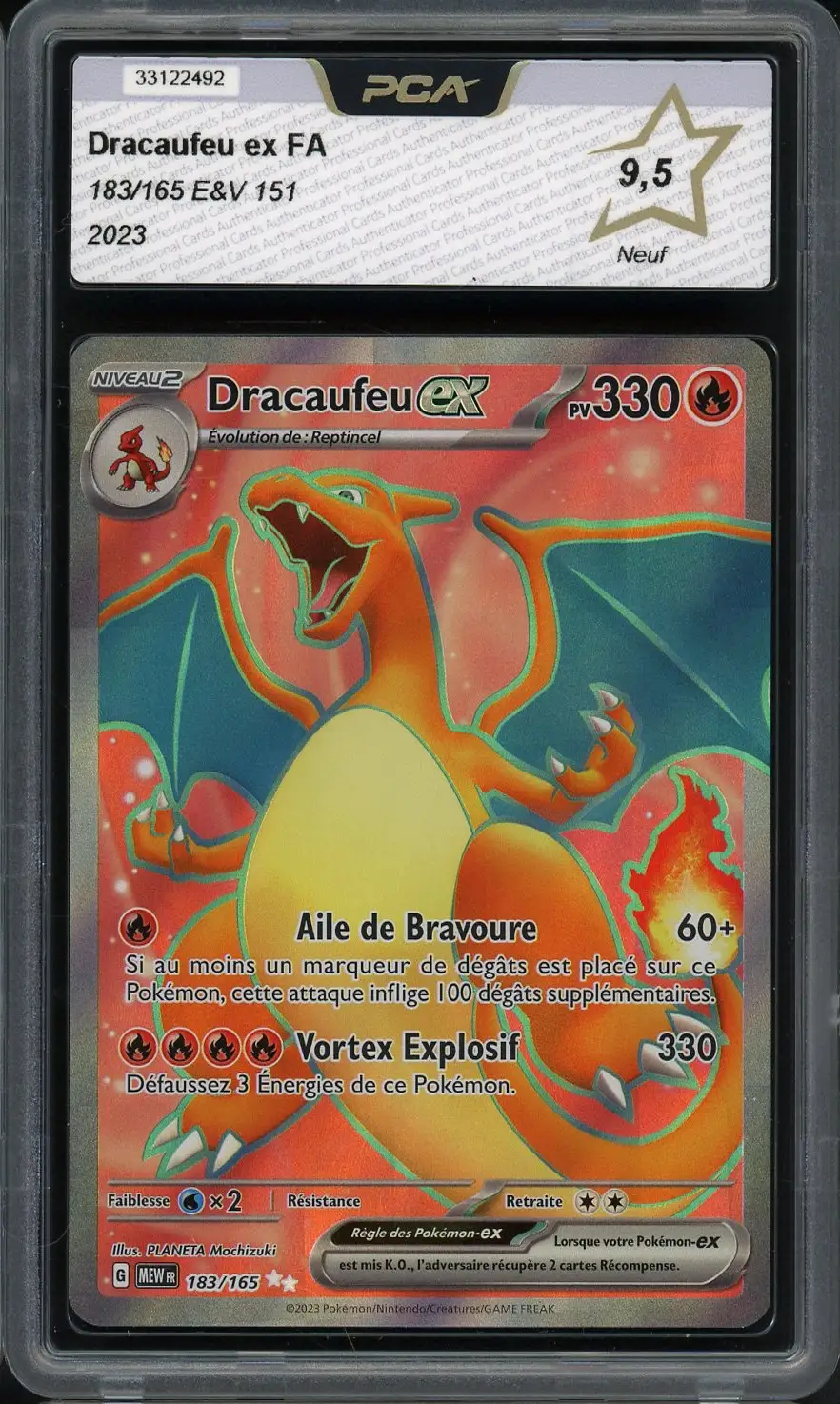 PCA 9.5 Dracaufeu Ex
