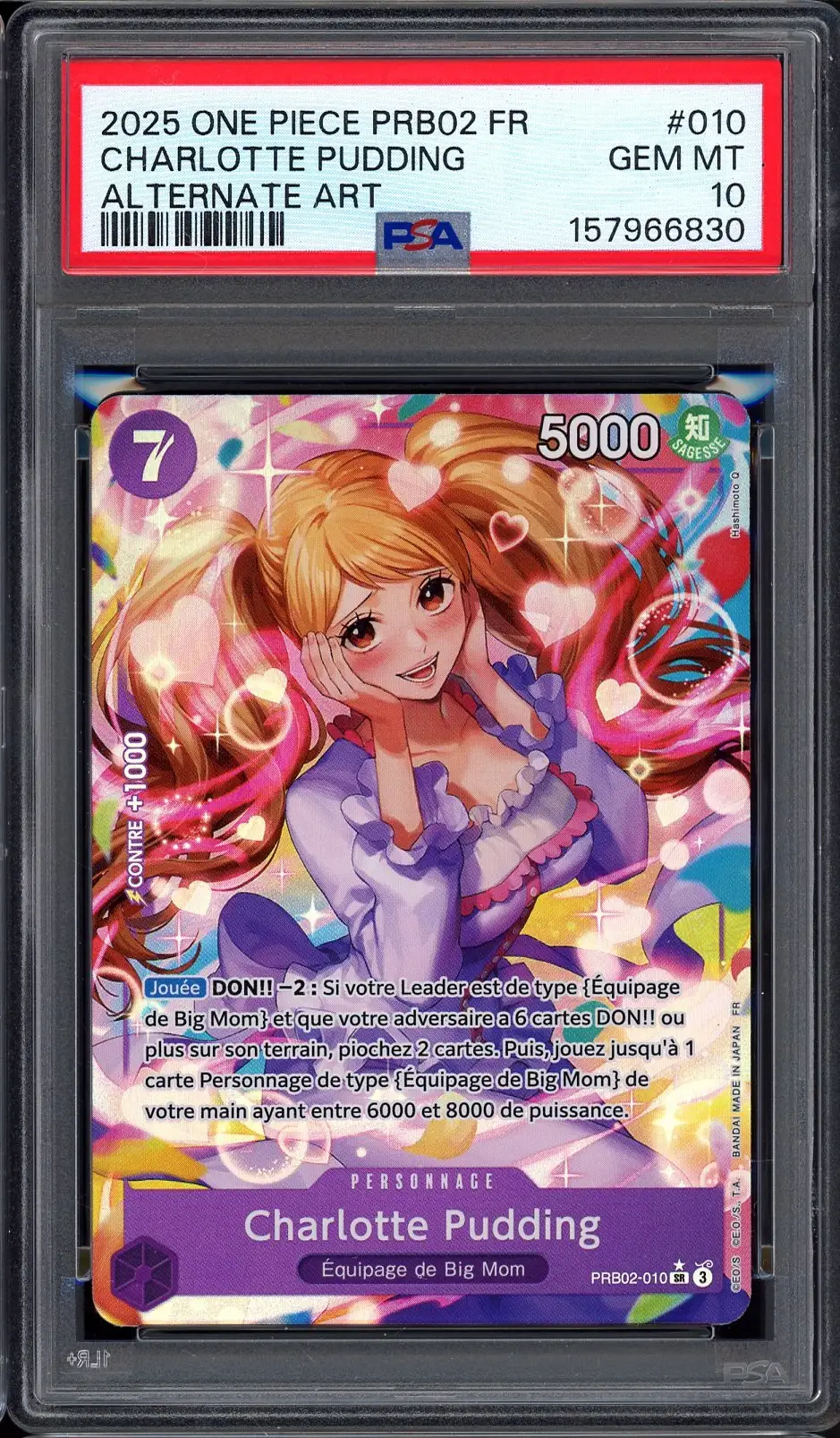 PSA 10 Charlotte Pudding