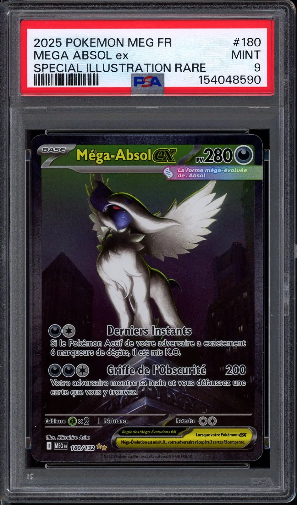 PSA 9 Méga-Absol Ex