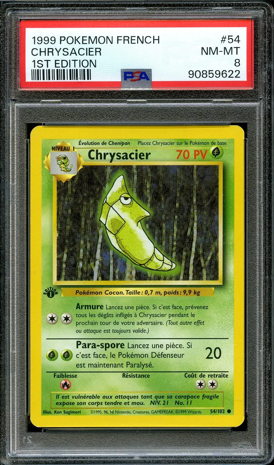 PSA 8 Chrysacier