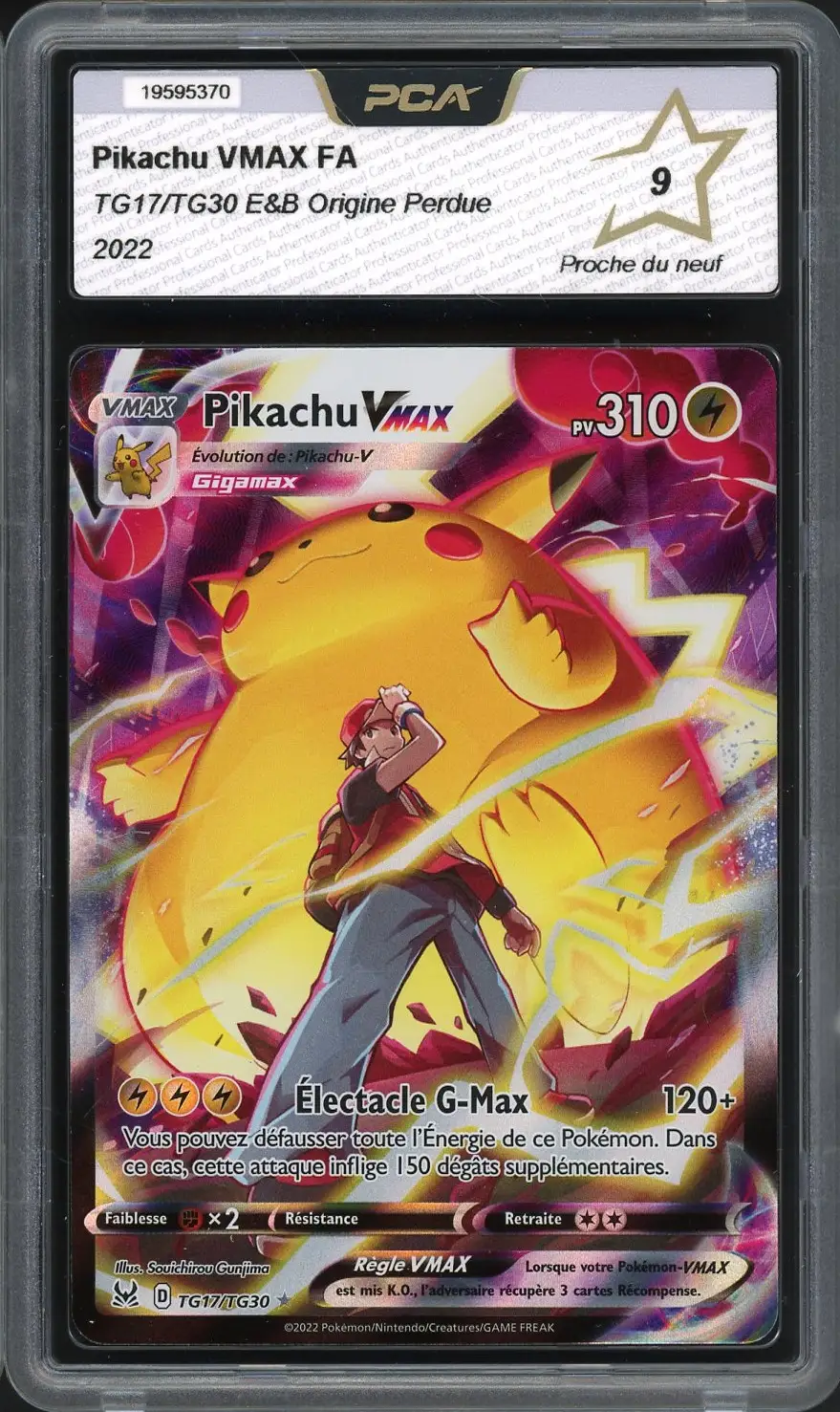 PCA 9 Pikachu VMax