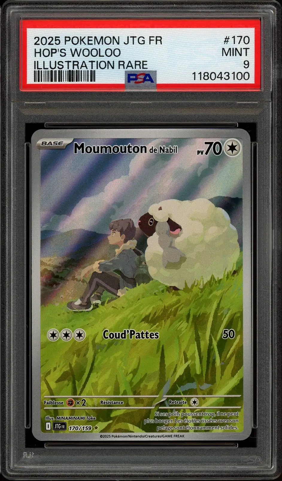 PSA 9 Moumouton de Nabil