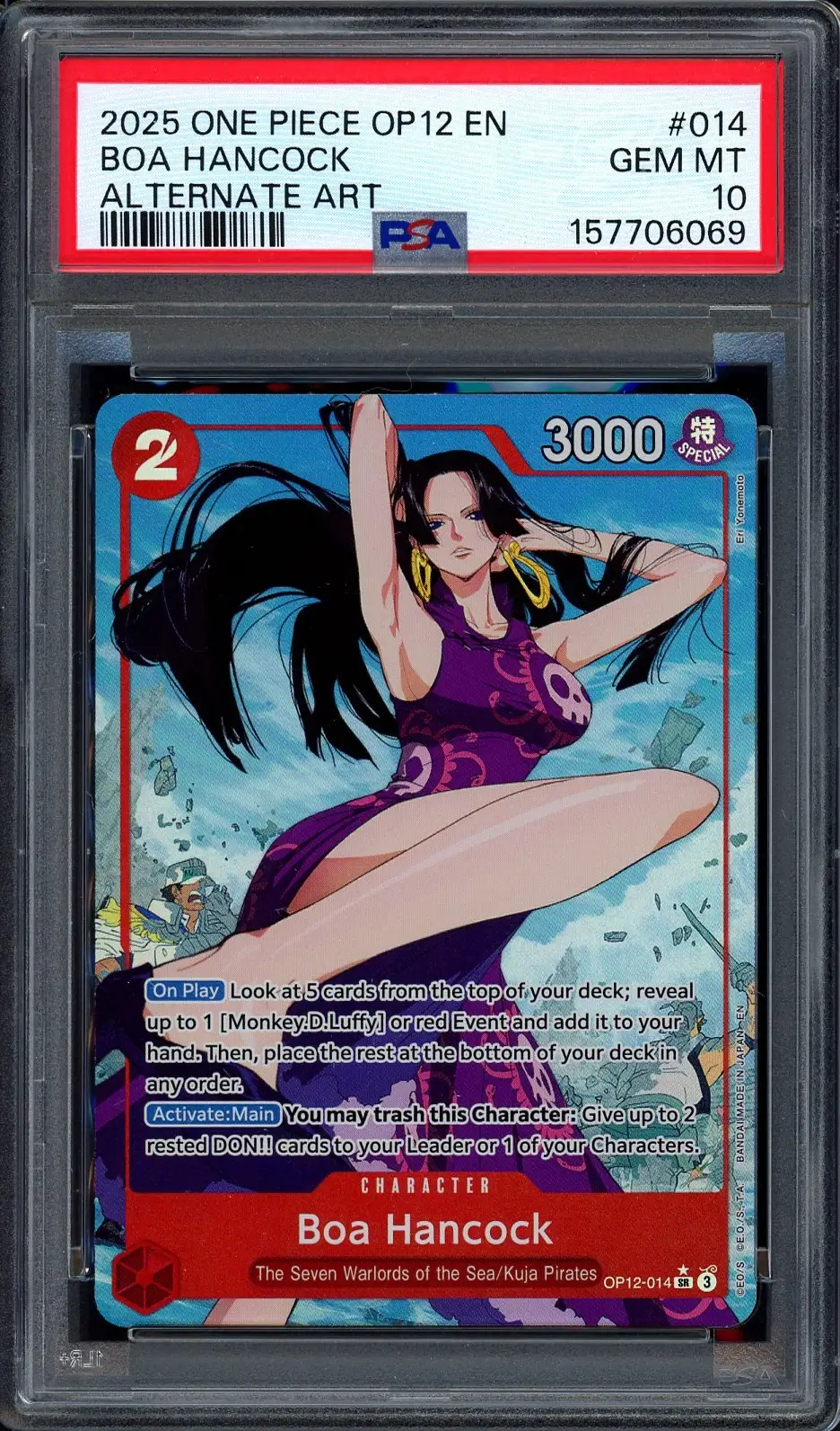 PSA 10 Boa Hancock