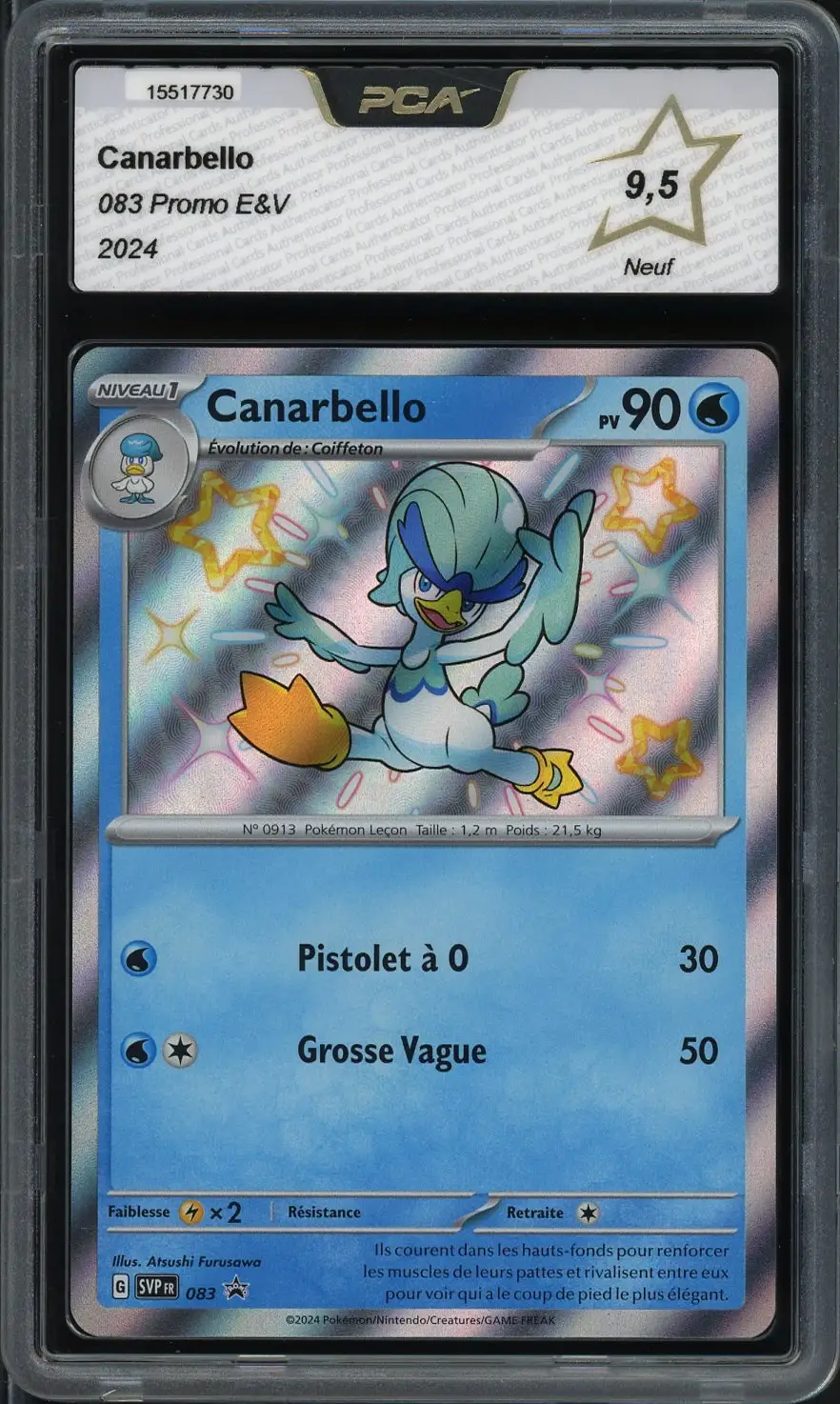 PCA 9.5 Canarbello Shiny