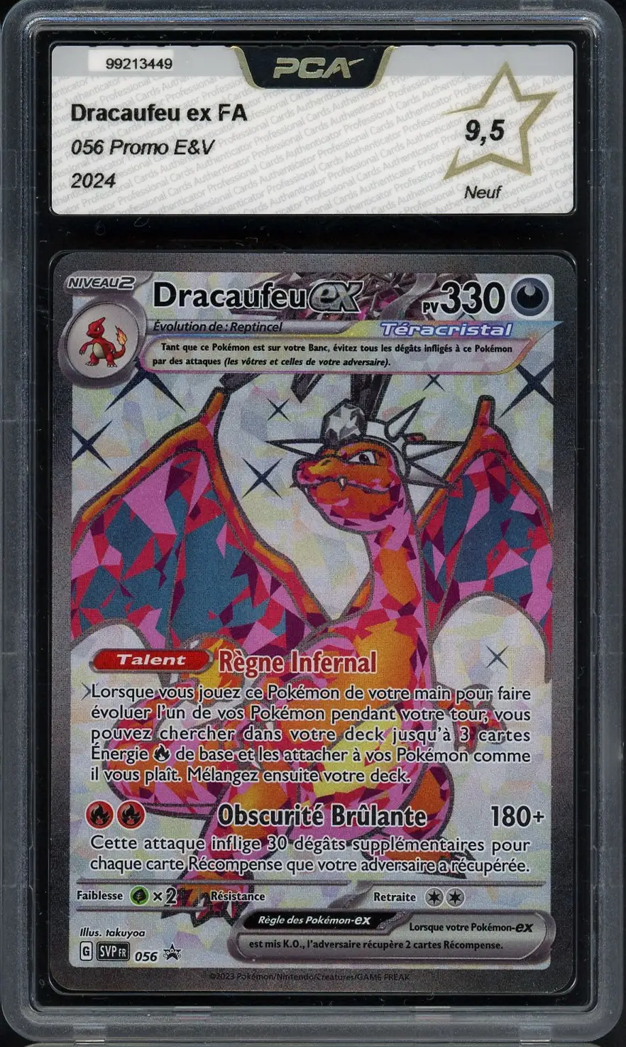 PCA 9.5 Dracaufeu Ex