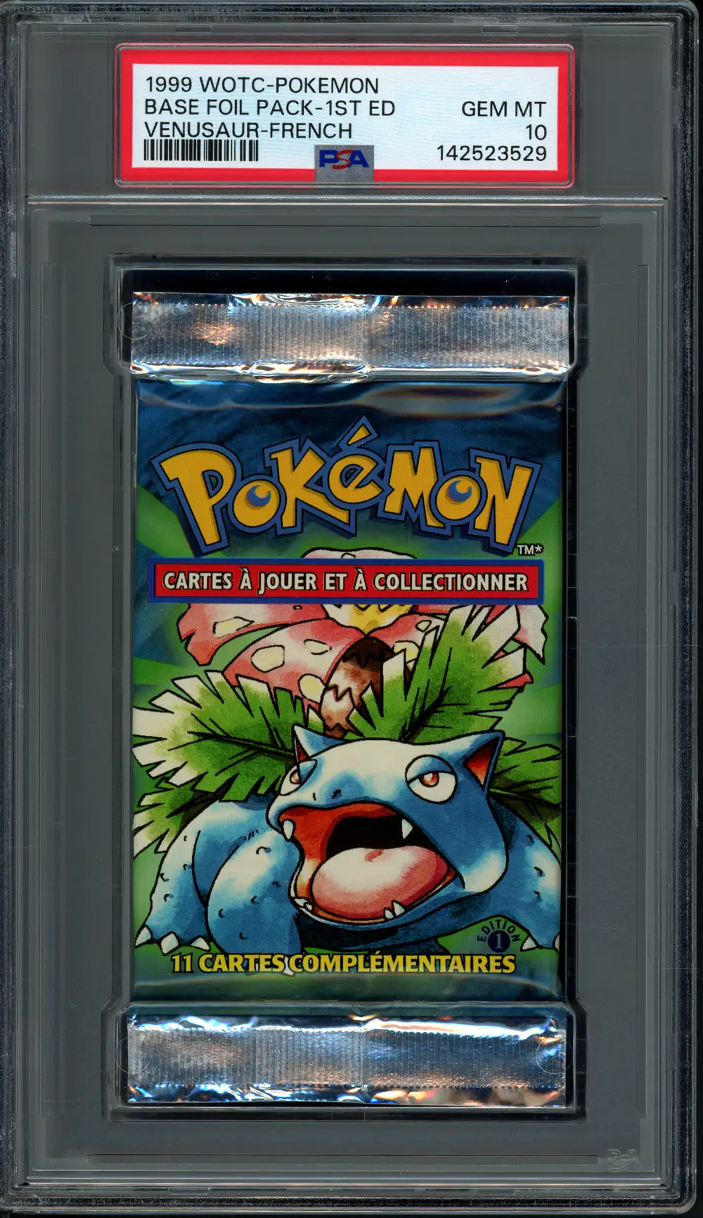 PSA 10 Booster Set de Base Édition 1