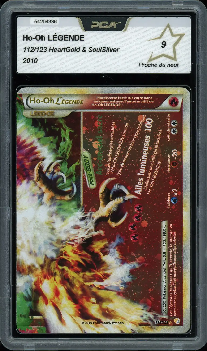 PCA 9 Ho-Oh Légende