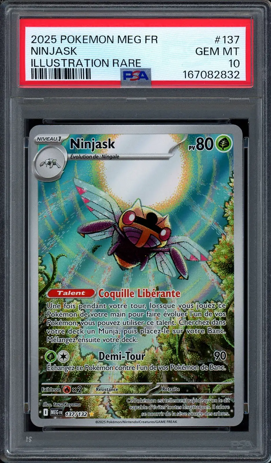 PSA 10 Ninjask