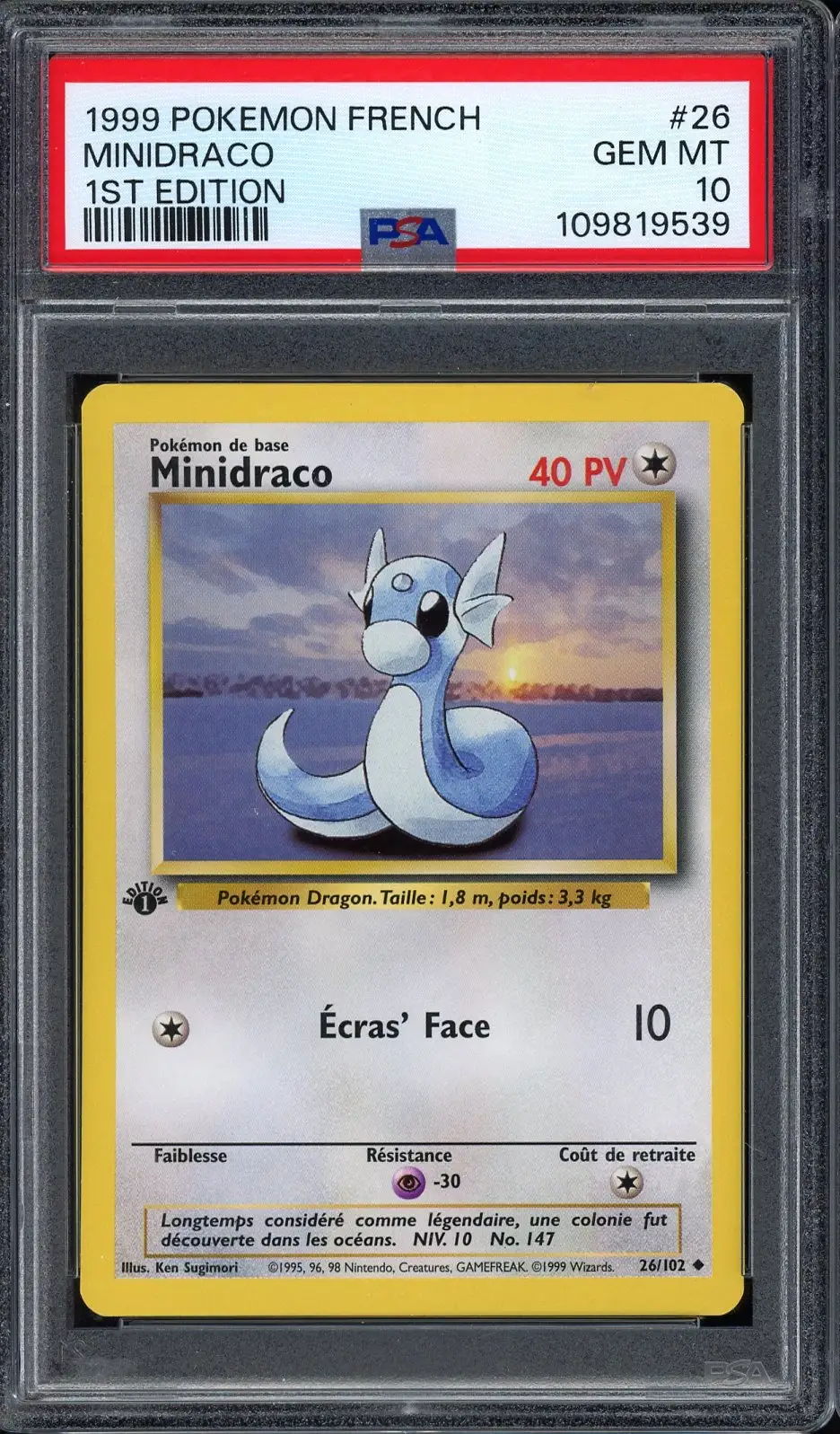 PSA 10 Minidraco