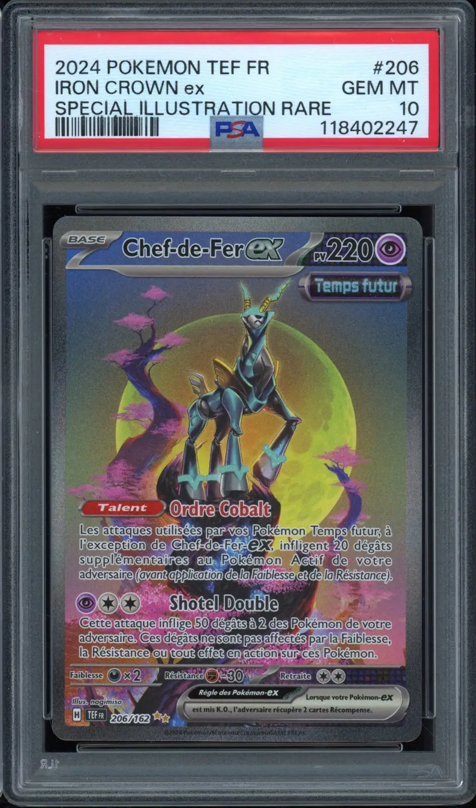 PSA 10 Chef-de-Fer Ex