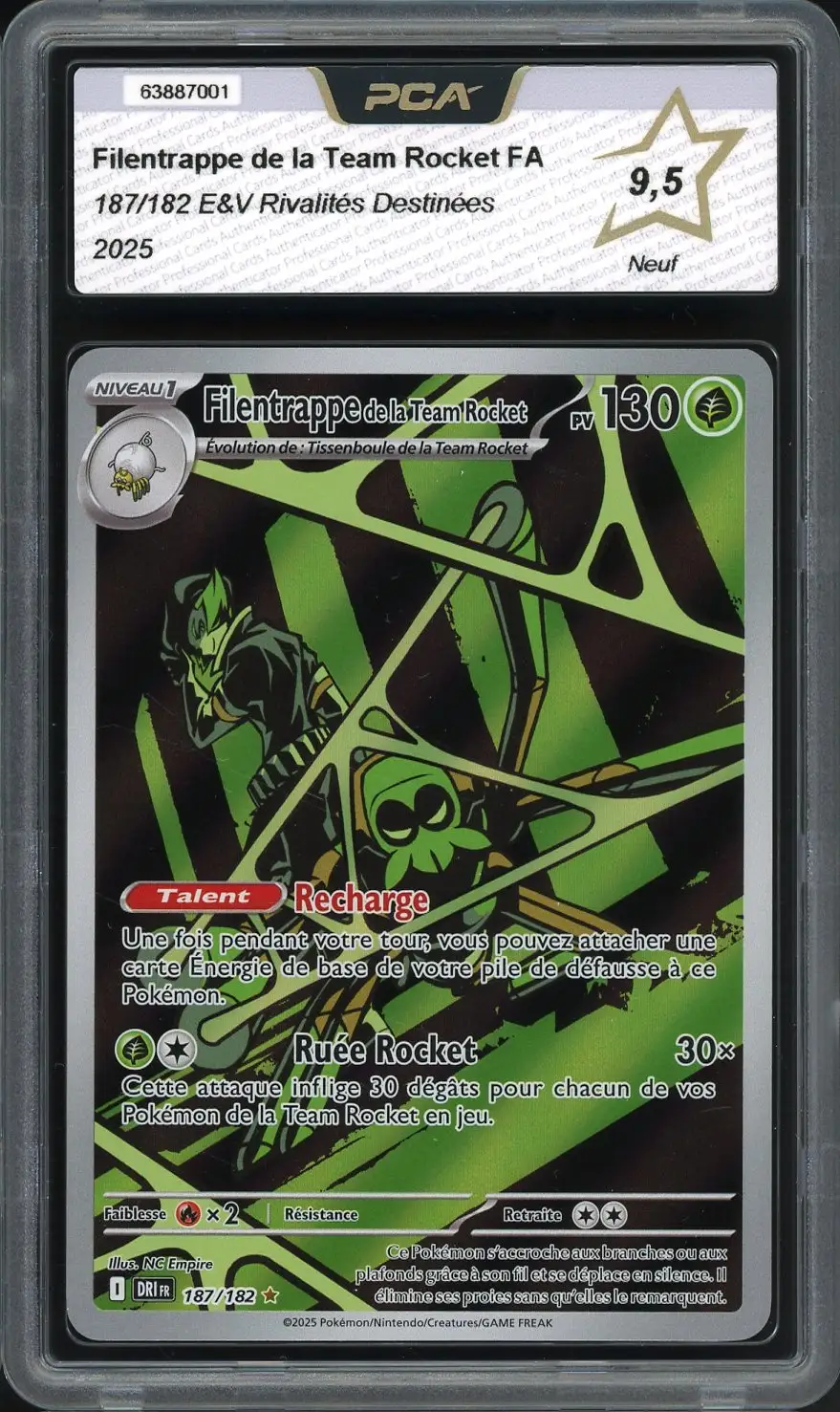 PCA 9.5 Filentrappe de la Team Rocket
