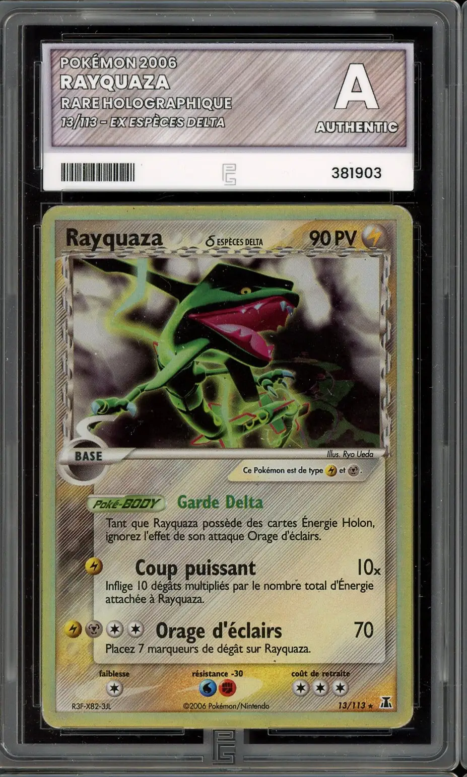 PG A Rayquaza Holo
