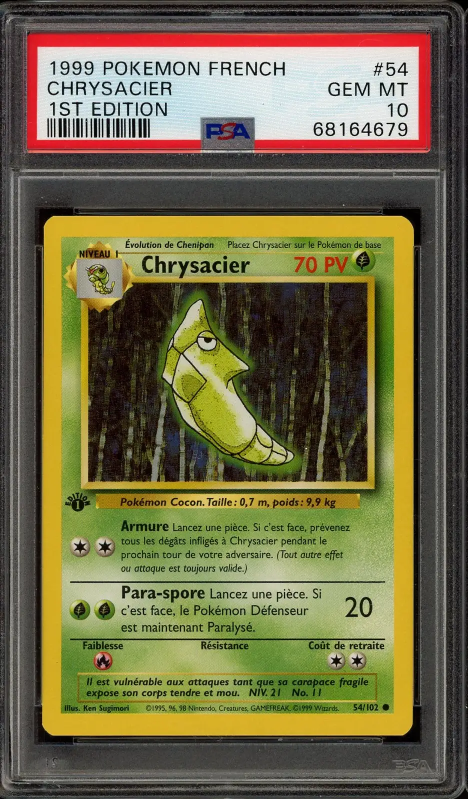 PSA 10 Chrysacier