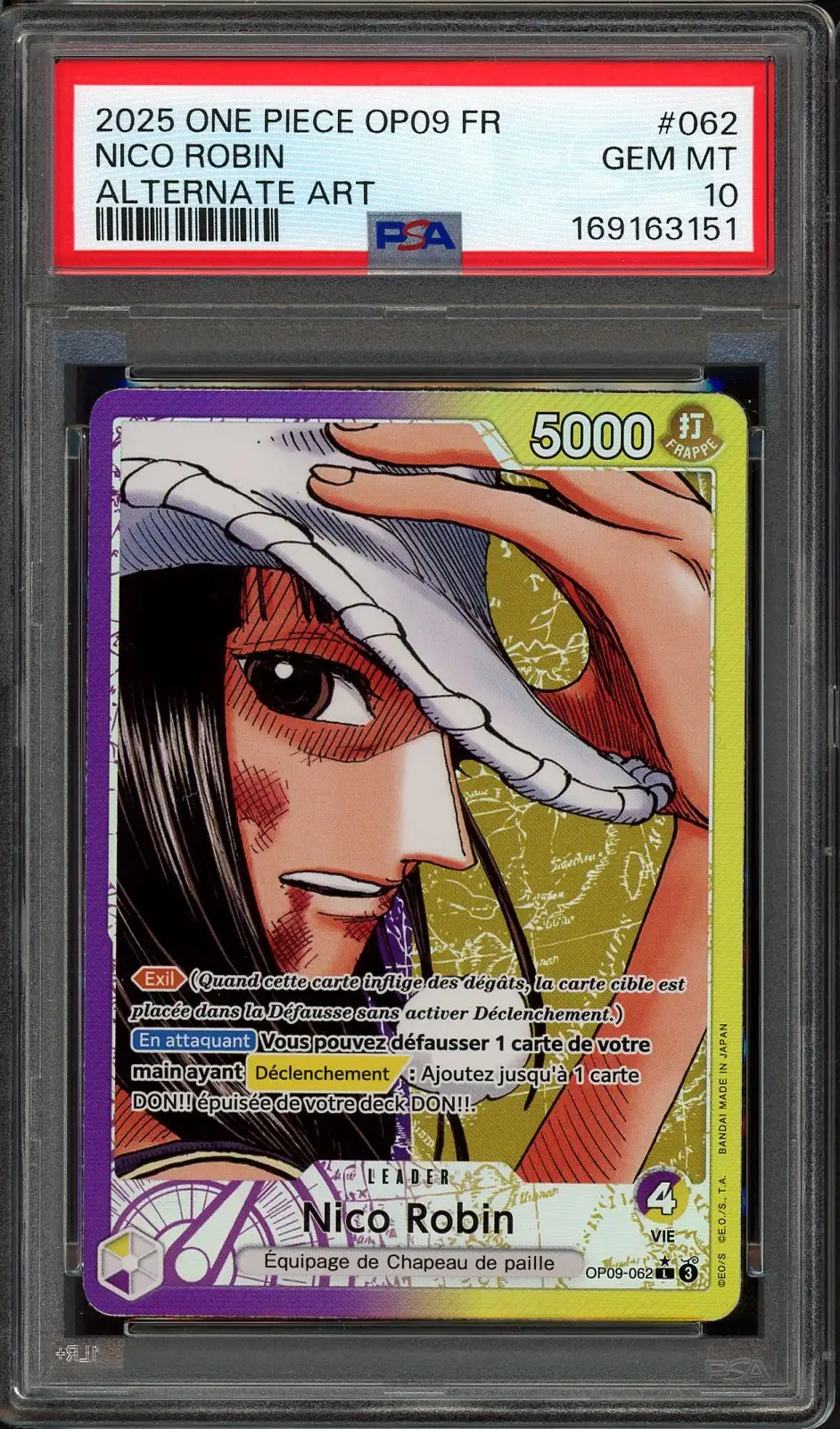 PSA 10 Nico Robin