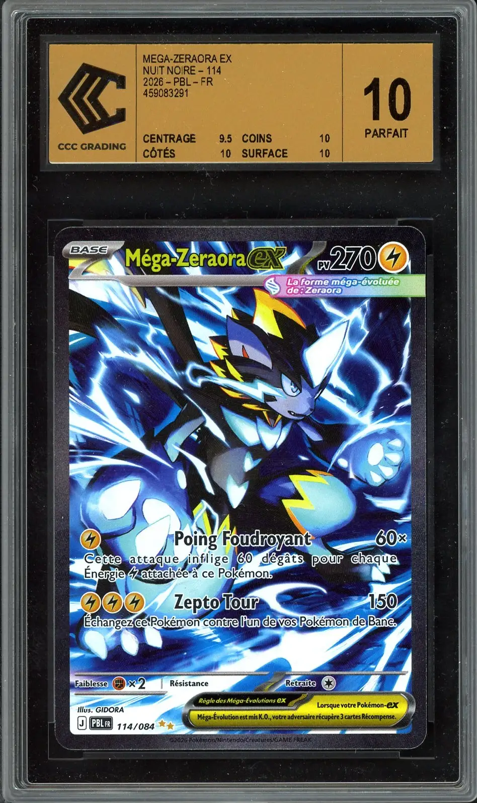 CCC 10 Méga-Zeraora Ex