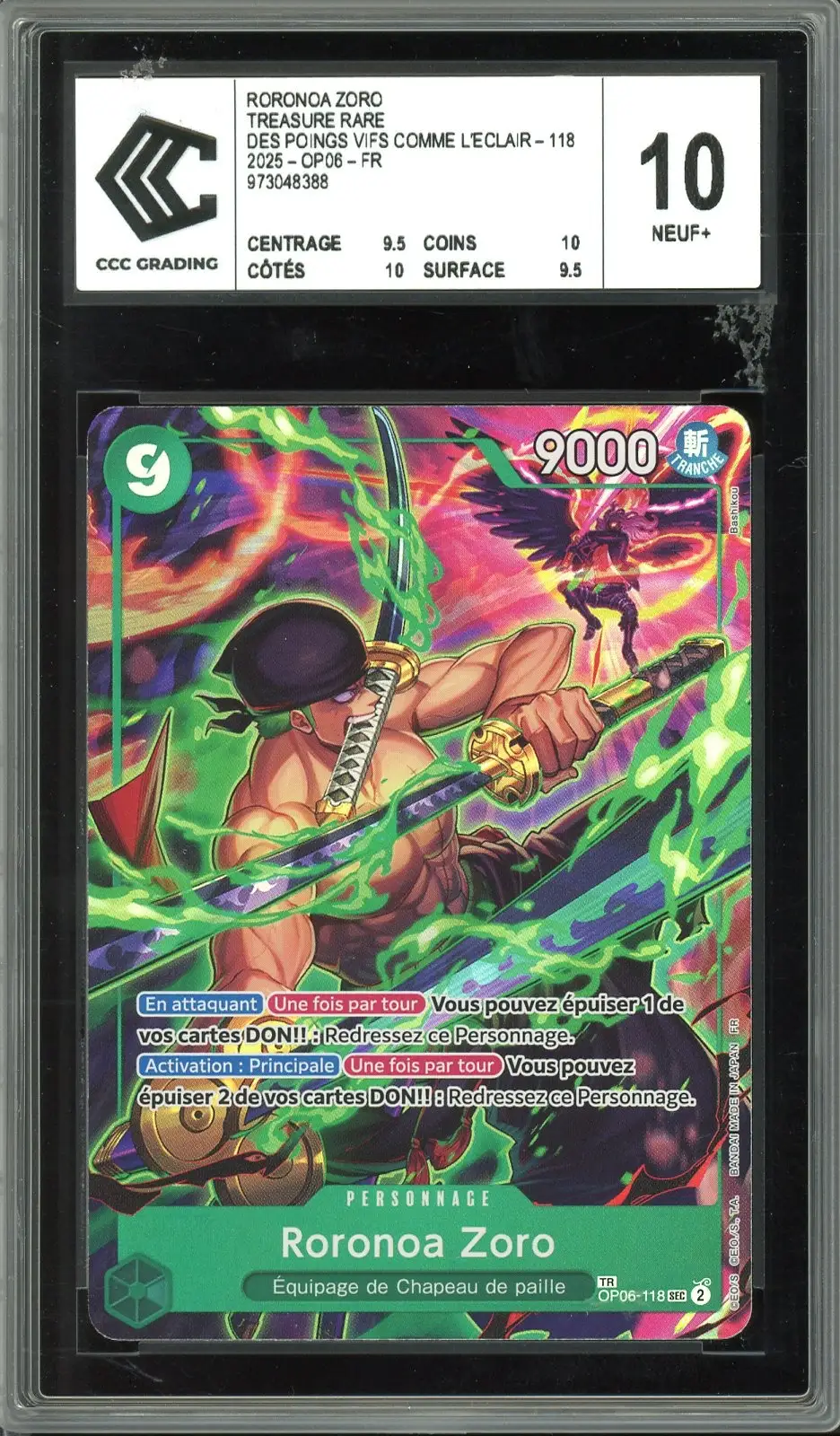 CCC 10 Roronoa Zoro