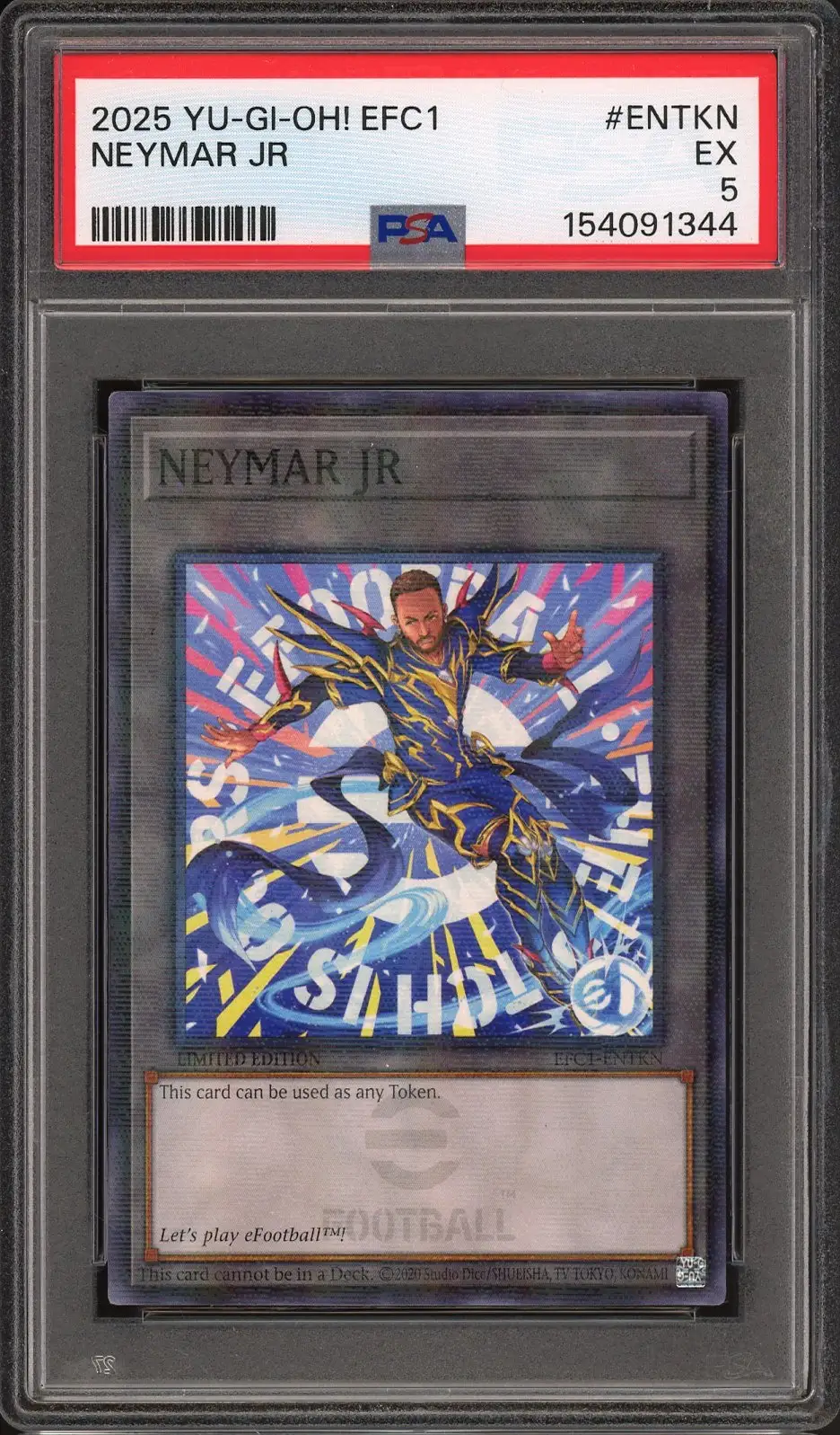 PSA 5 Neymar Jr